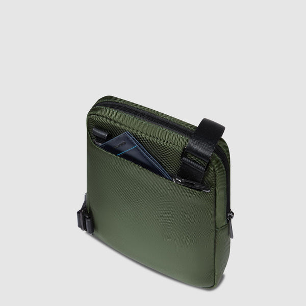 Men's Water-Resistant Crossbody Bag for iPad® - Forest green - photo 4