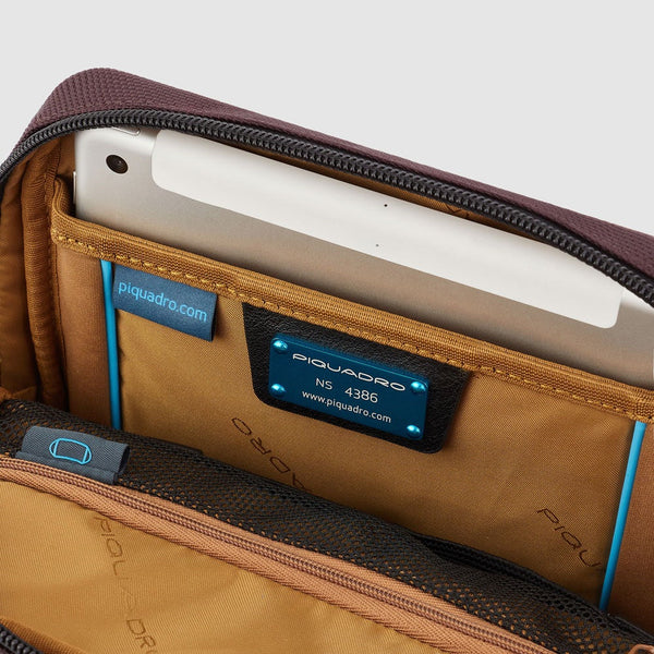 Men's Water-Resistant Crossbody Bag for iPad® - Wenge - photo 5