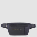 Recycled Nylon Belt Bag with AirPods® Pocket - Blue