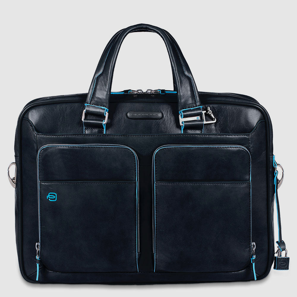 Fashion Bag PIQUADRO P16 Unisex Folder Two Handles Black - CA4021P16S2-N |  eBay