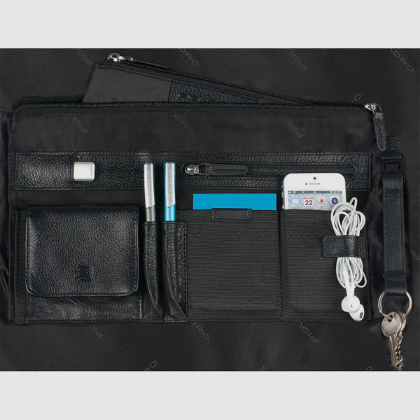 Slim portfolio computer briefcase with iPad®Air/Ai