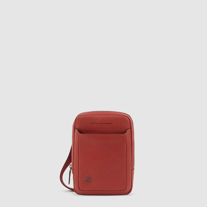 Pocket crossbody bag with iPad®mini compartment