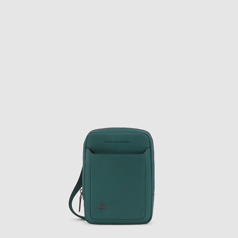Pocket crossbody bag with iPad®mini compartment