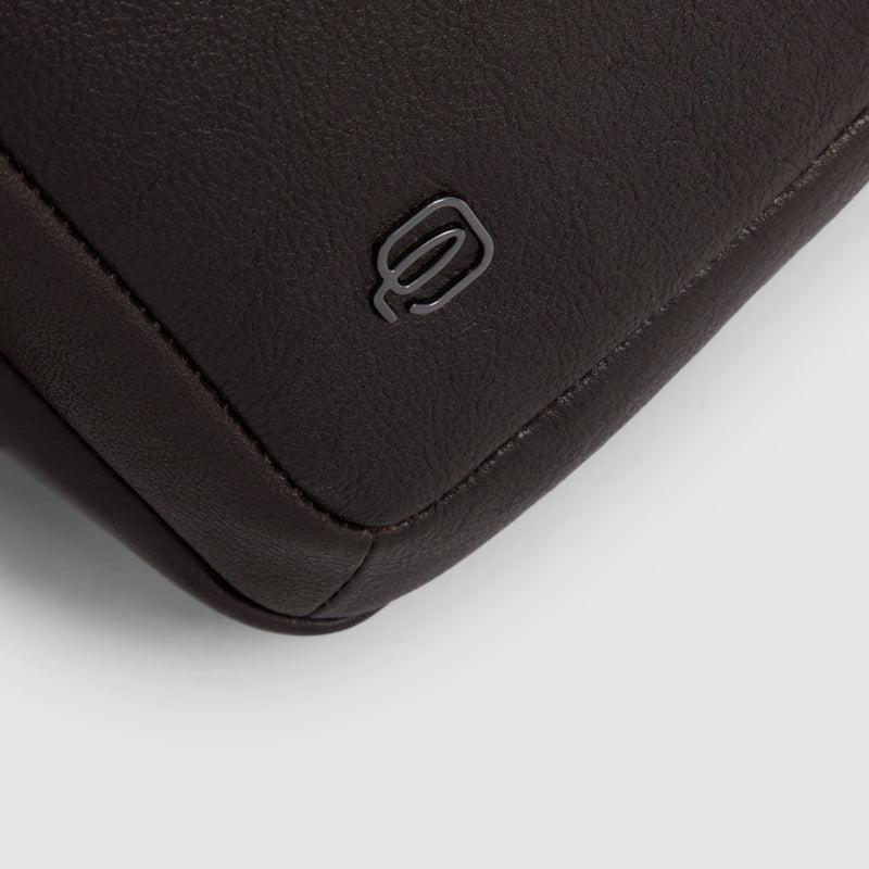Men's Vertical Leather Crossbody Bag for iPad® mini