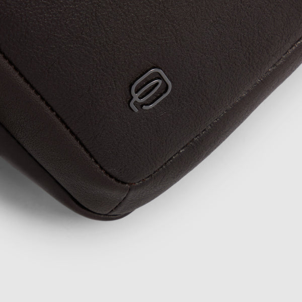 Men's Vertical Leather Crossbody Bag for iPad® mini - 7