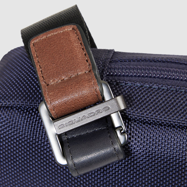 Men's crossbody bag in recycled textile - 7