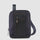 Men's crossbody bag in recycled fabric