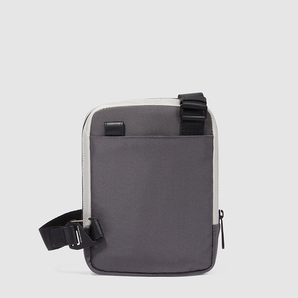 Sac bandoulière pour iPad®mini en tissu recyclé