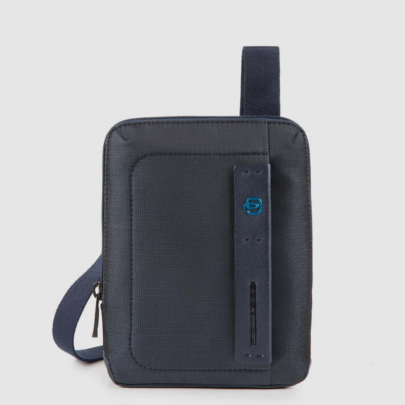 Organised pocket cross-body bag with iPad®mini