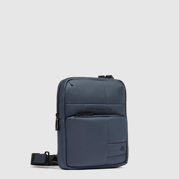 Water resistant men's crossbody bag