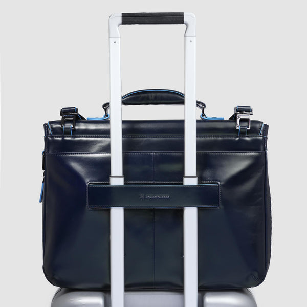 Expandable laptop briefcase 15,6"