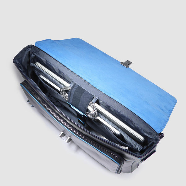 Expandable laptop briefcase 15,6"