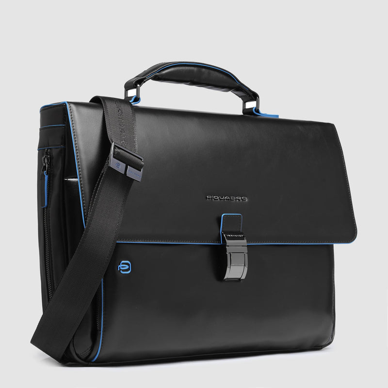 Expandable laptop briefcase 15,6"