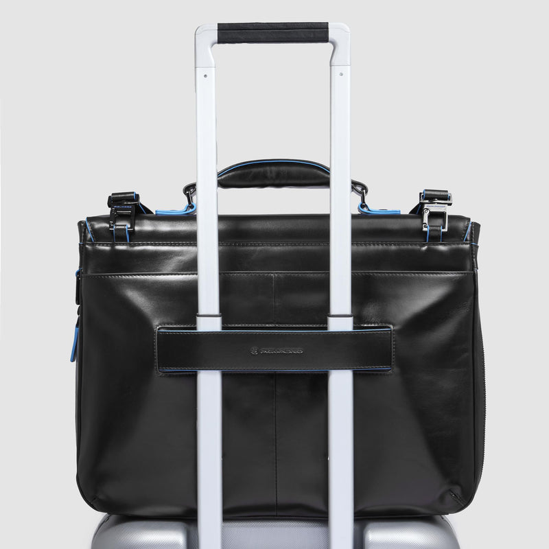 Expandable laptop briefcase 15,6"