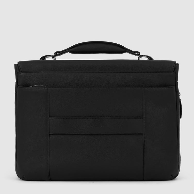 Flap-over, expandable computer bag 15,6"