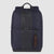 Small size, laptop backpack in recycled fabric