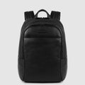14" Leather Laptop Backpack with Bottle Pocket