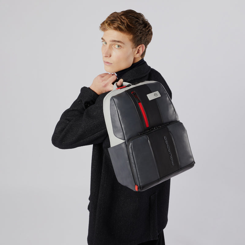 Computer backpack with iPad® compartment