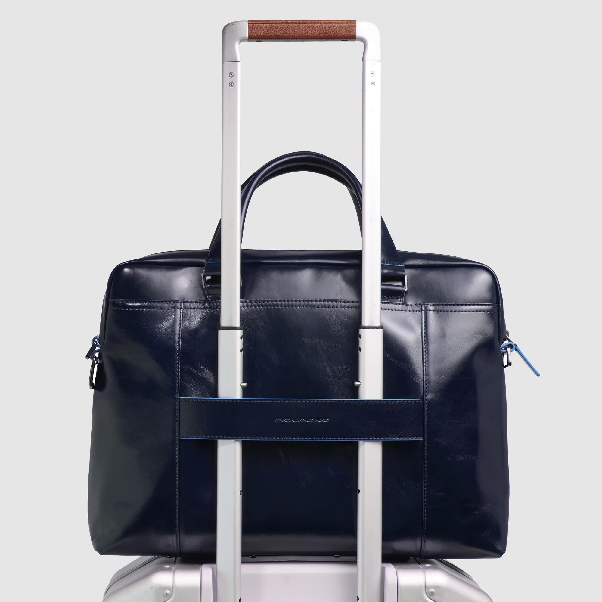 bleu trolley laptop backpack bag black blue-tb-513 Personalizable laptop bag 14"