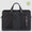 Laptop portfolio briefcase in recycled fabric with