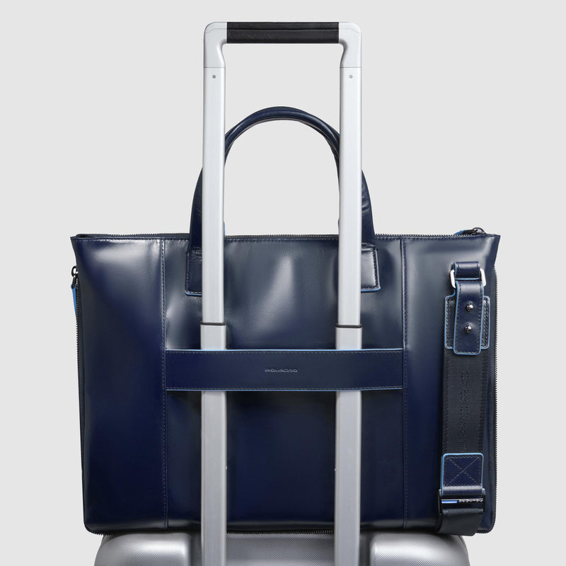 Expandable, slim laptop bag 15,6"