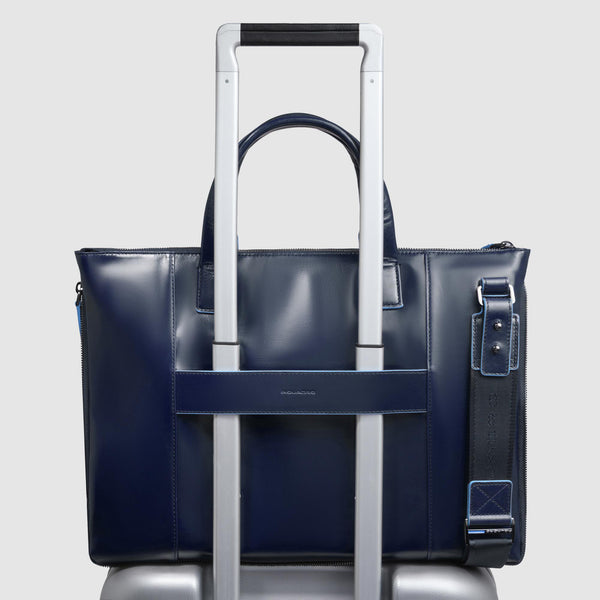 Expandable, slim laptop bag 15,6" - 3