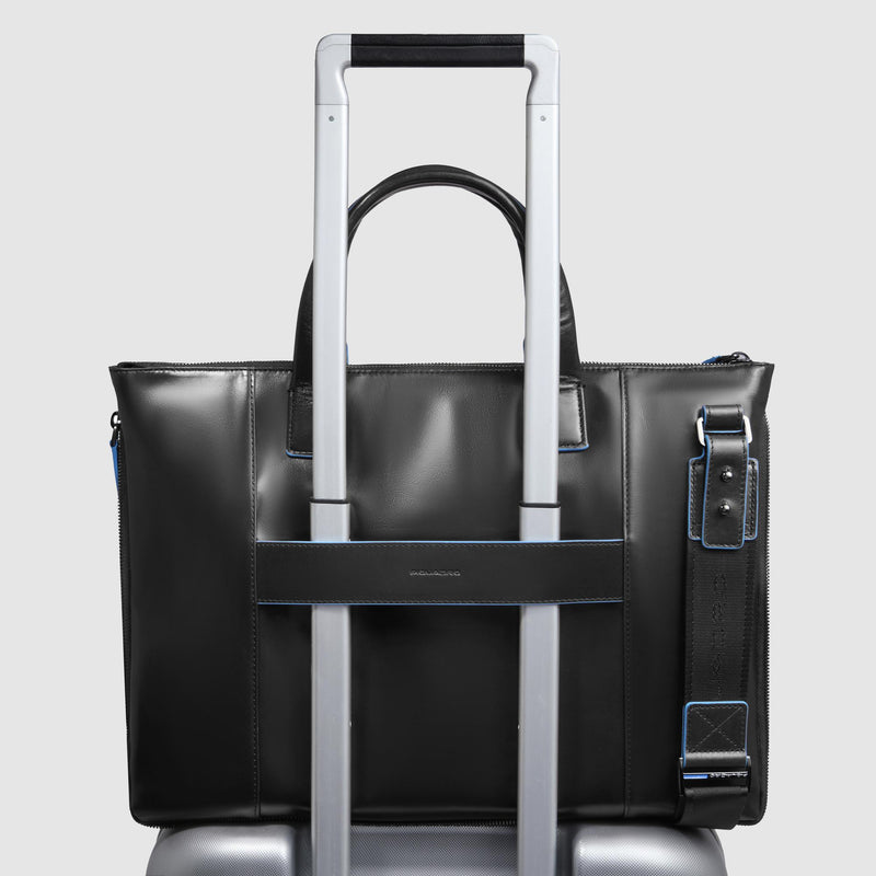 Expandable, slim laptop bag 15,6"