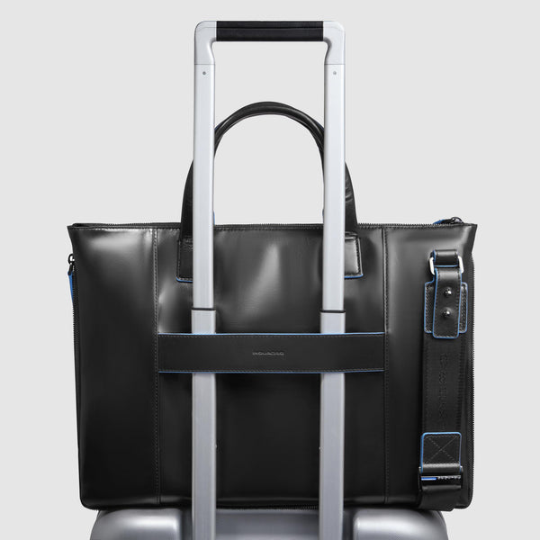 Expandable, slim laptop bag 15,6" - 3