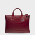 Schmale Laptoptasche 15,6", erweiterbar - Rot