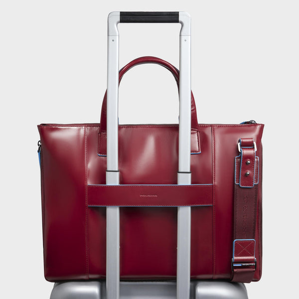Expandable, slim laptop bag 15,6"