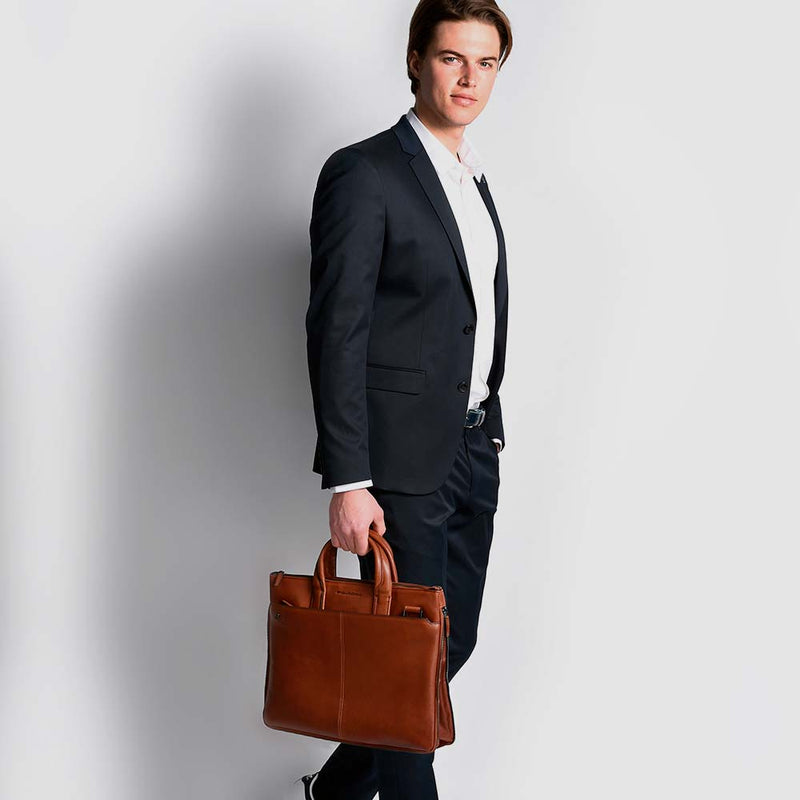 Maletín fino para portátil 15,6", extensible