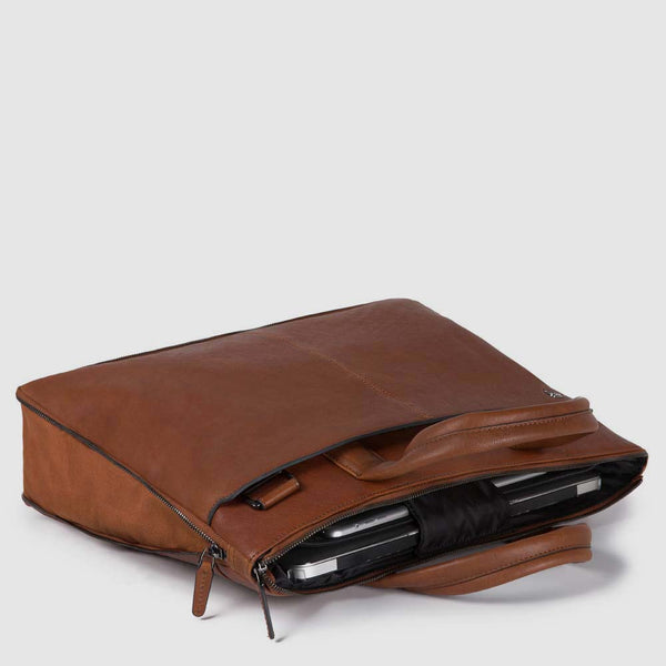 Expandable, slim computer bag 15"