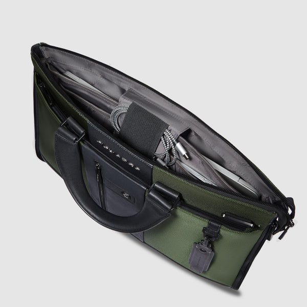 Expandable, slim laptop bag 15,6"