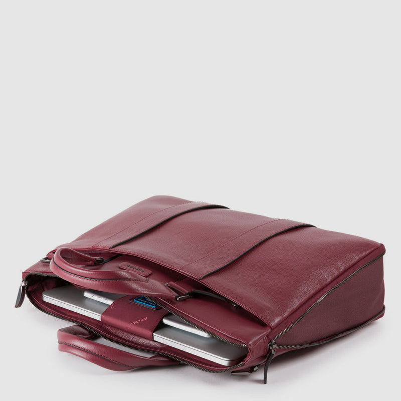 Expandable, slim computer bag