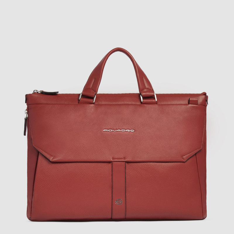 Expandable, slim computer bag 15,6"