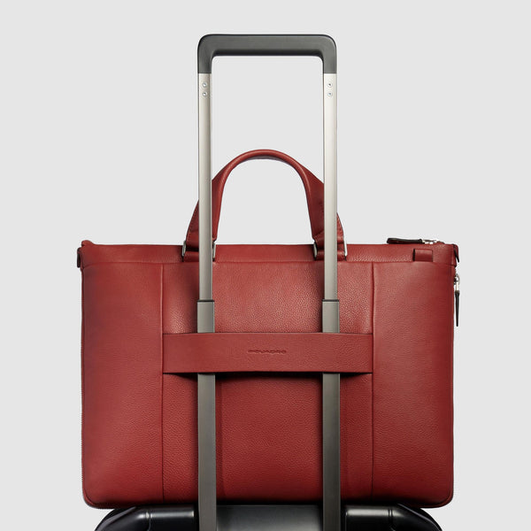 Expandable, slim computer bag 15,6"