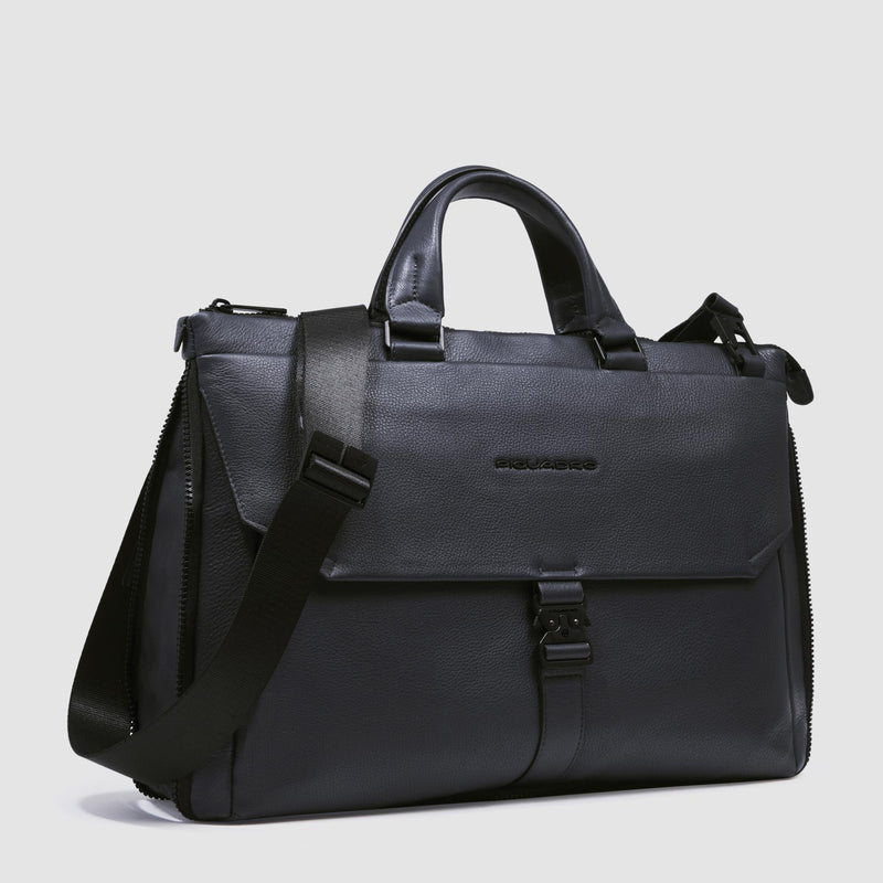 Expandable, slim computer bag 15,6"