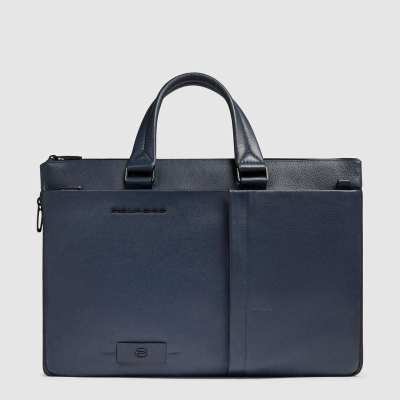 Expandable, slim laptop bag 15,6"