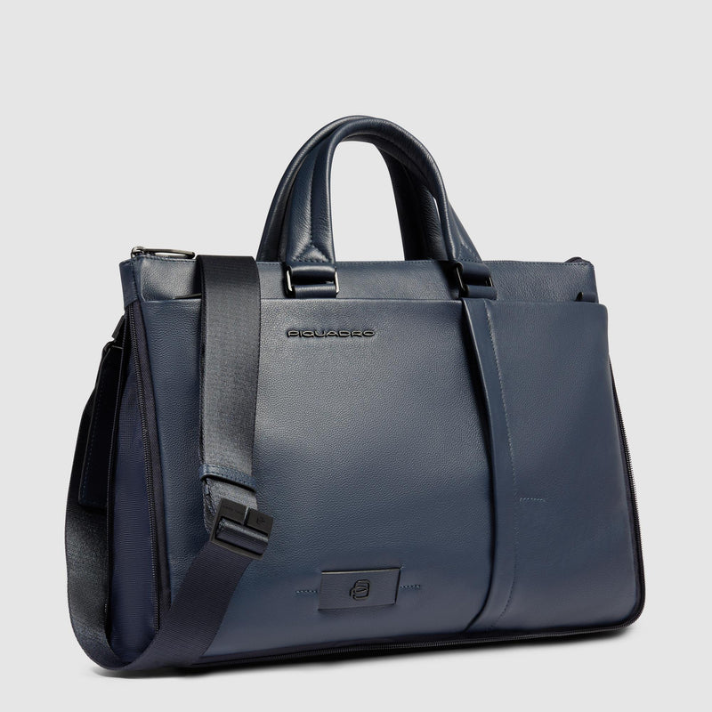 Expandable, slim laptop bag 15,6"