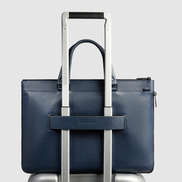 Expandable, slim laptop bag 15,6" - 3