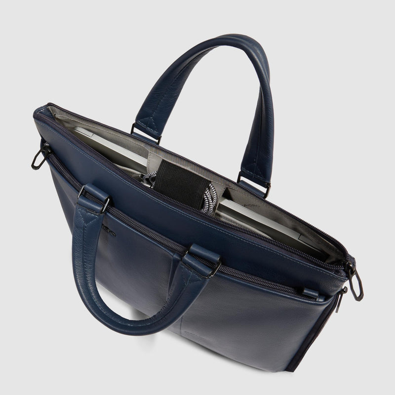 Expandable, slim laptop bag 15,6"