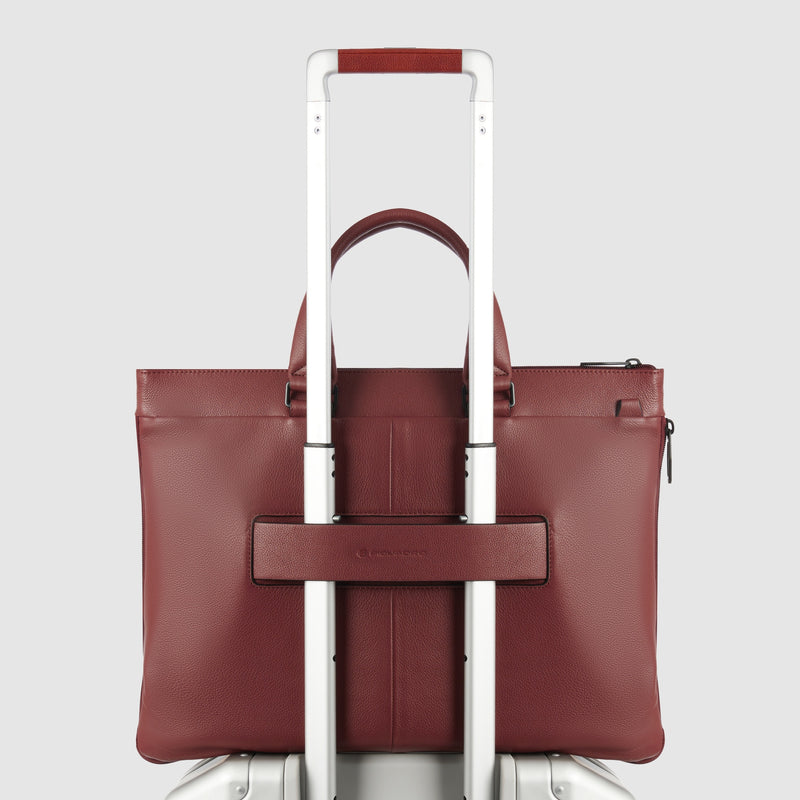 Expandable, slim laptop bag 15,6"
