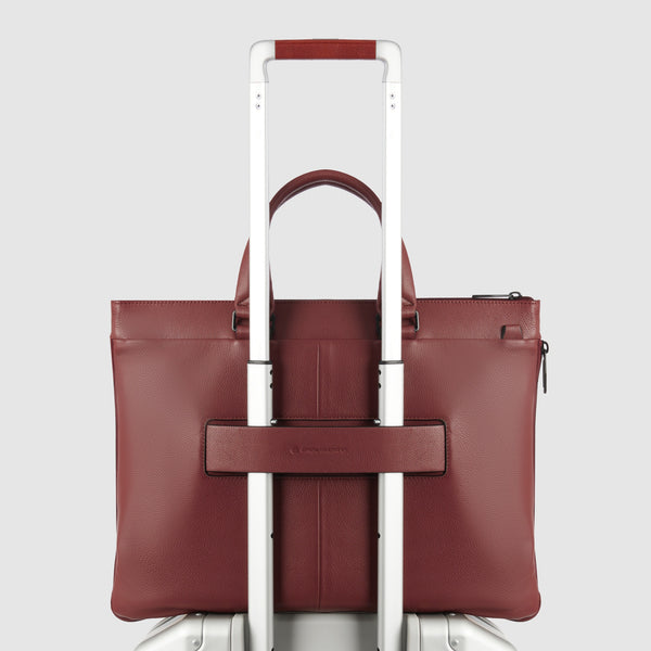 Expandable, slim laptop bag 15,6" - 3