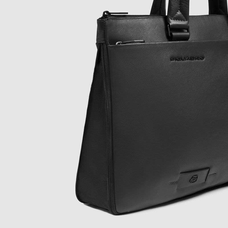 Expandable, slim laptop bag 15,6"