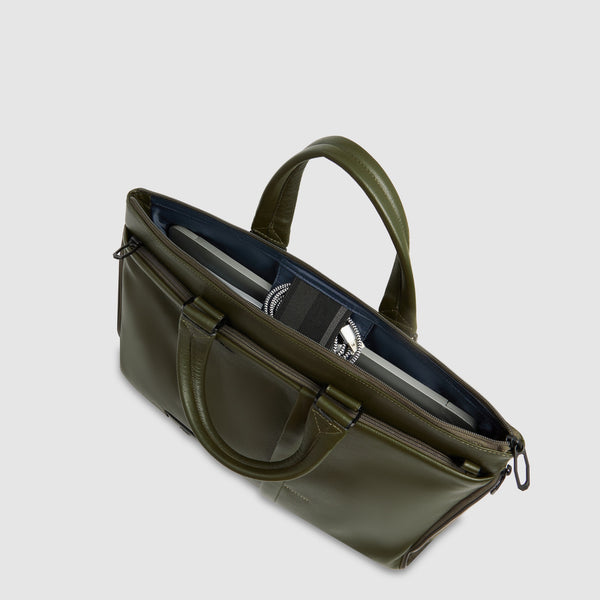 Sac fin pour ordinateur 15,6", extensible - Vert - photo 4