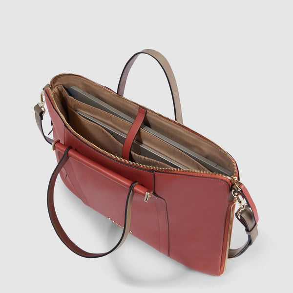 Slim, women's laptop bag 15,6" - 4