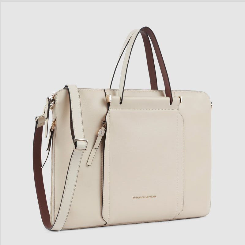 Slim, women's laptop bag 15,6"