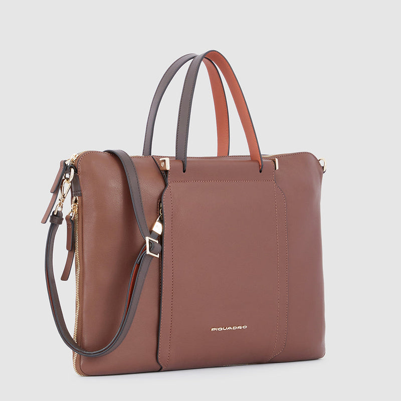 Slim, women's laptop bag 15,6"