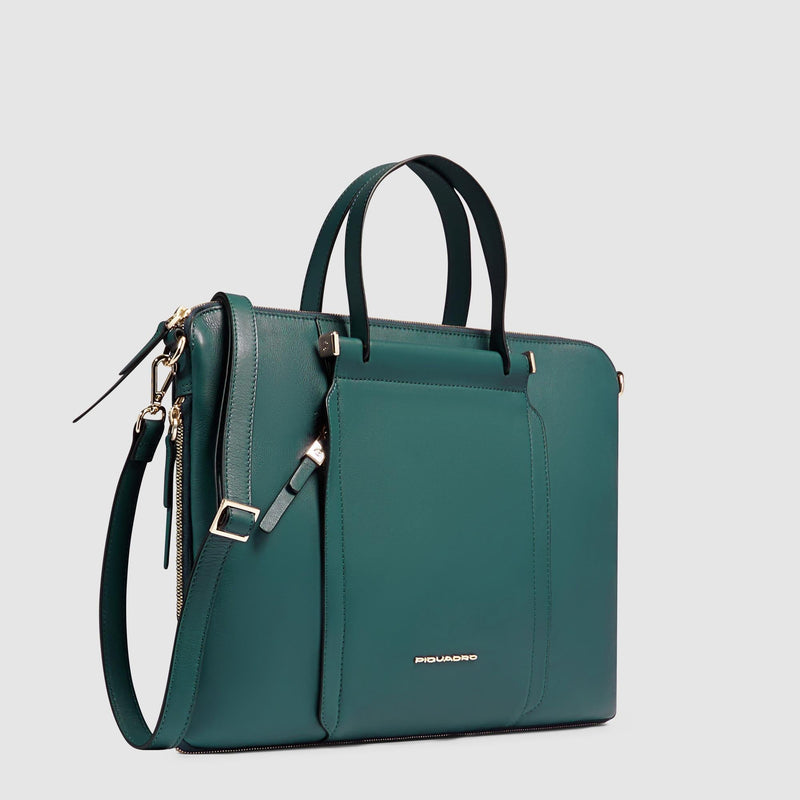 Slim, women's laptop bag 15,6"