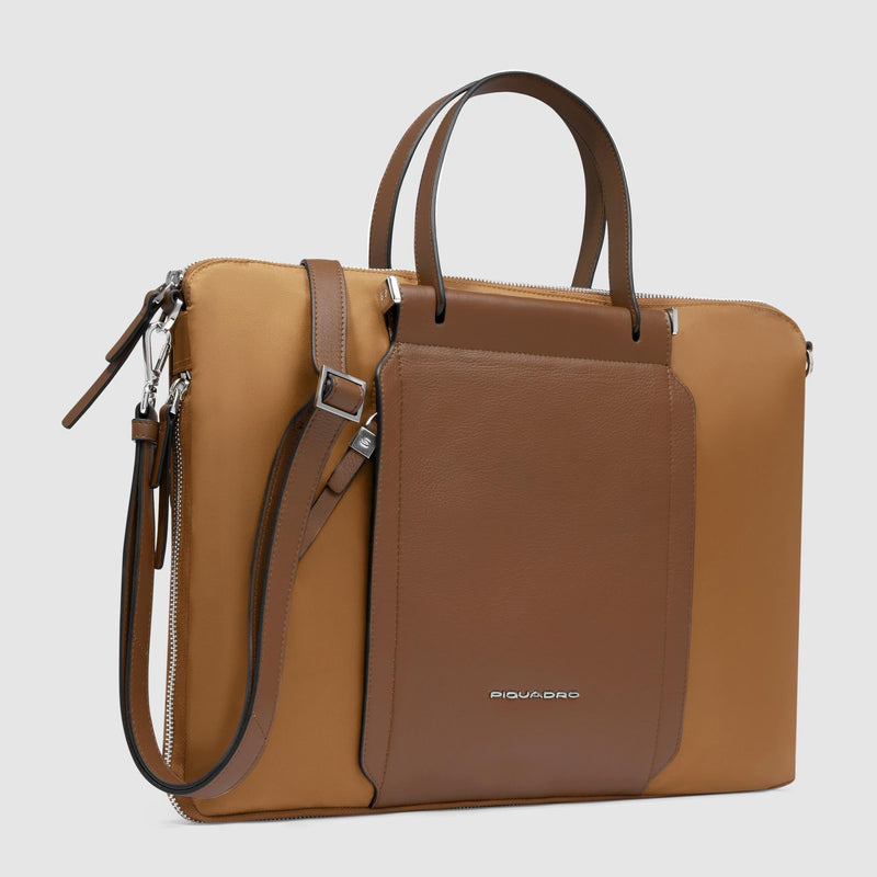 Borsa da lavoro donna sottile porta pc 15,6" 